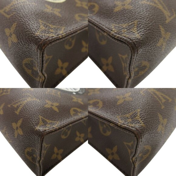 LOUIS VUITTON Monogram M41438 Brown Clutch Bag - Picture 5 of 11